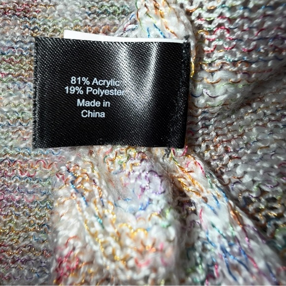 LANE BRYANT Crisscross V-Neck Tunic - Plus 14/16 Rainbow Combo - Picture 13 of 16